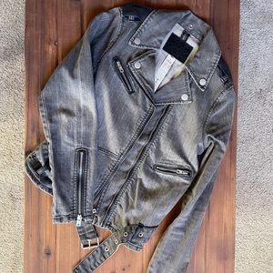 Quiksilver Women’s Denim Moto Jacket